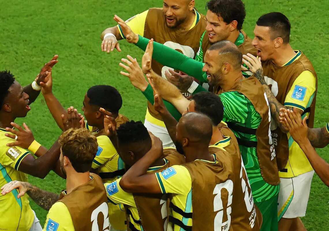 Vini Jr. brilha e Brasil se classifica em 1º com 3×0 sobre a Escócia