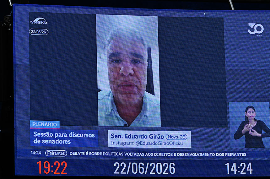 Girão elogia atuação do ministro André Mendonça no caso do Banco Master — Senado Notícias