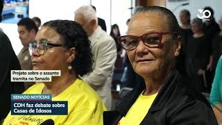 CDH discutiu fiscalização, financiamento e cuidados em instituições para idosos — Senado Notícias