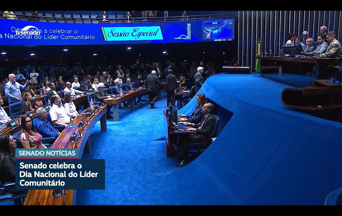 Dia do Líder Comunitário foi celebrado no Senado — Senado Notícias