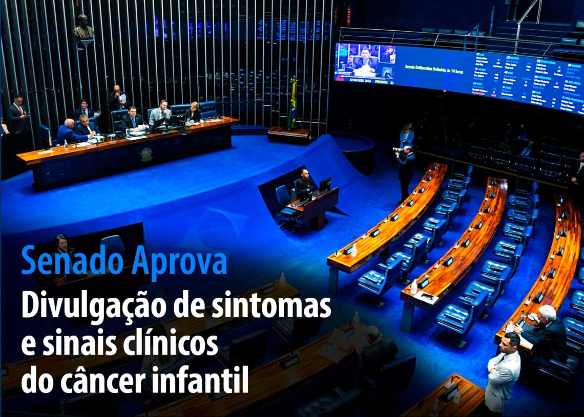 Divulgação de sintomas e sinais clínicos do câncer infantil — Senado Notícias