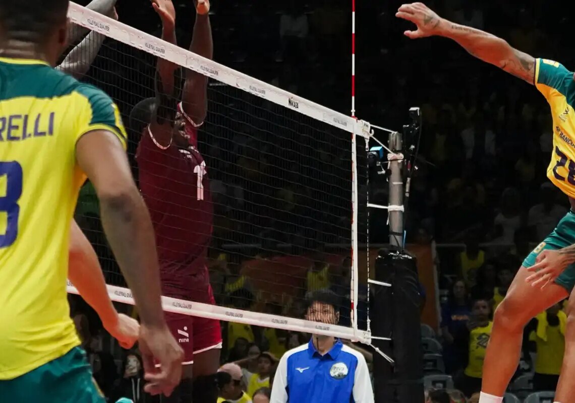 Brasil pega Itália atrás de reabilitação na Liga das Nações de vôlei
