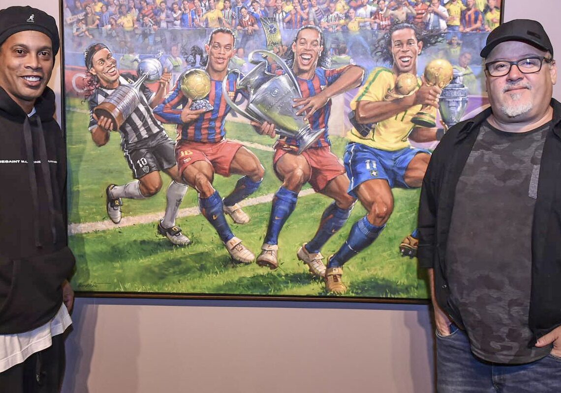 Casa das Rosas, em São Paulo recebe exposição sobre Ronaldinho Gaúcho