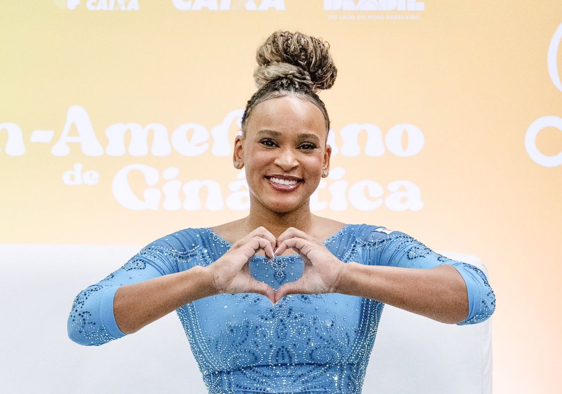 Rebeca Andrade volta com ouro no Pan de ginástica artística