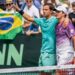 João Fonseca fica com o vice na chave de duplas do ATP 500 de Halle