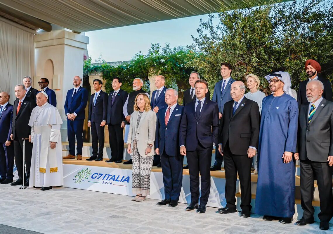 Lula no G7 gera expectativa por tarifa dos EUA e veto à carne pela UE