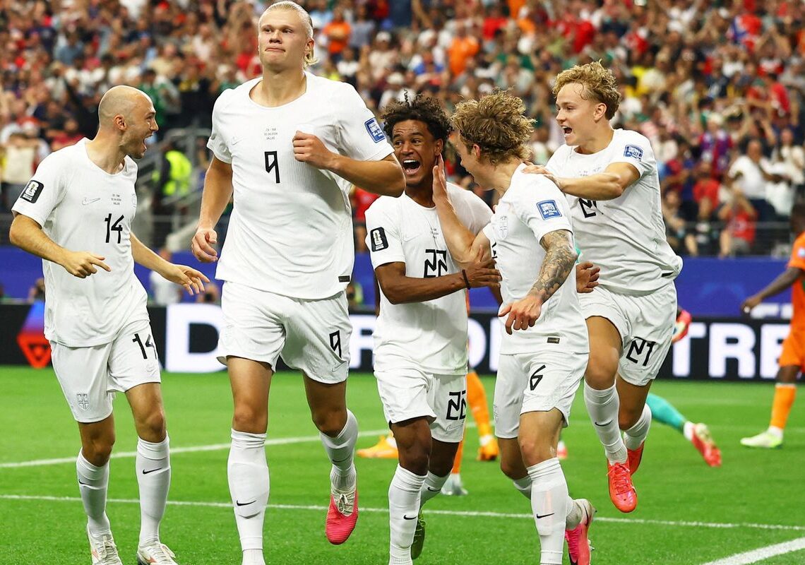 Haaland decide, Noruega vence Costa do Marfim e vai pegar o Brasil