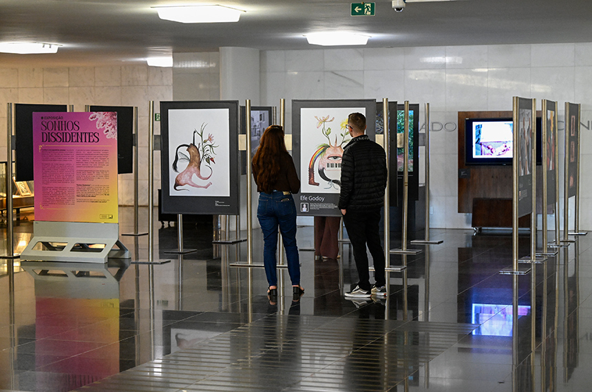 Exposição ‘Sonhos Dissidentes’ celebra a diversidade e o orgulho LGBTQIA+ — Senado Notícias