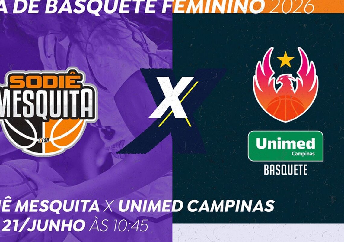 LBF: TV Brasil transmite Sodiê Mesquita x Unimed Campinas no domingo
