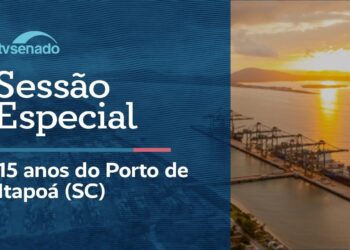 Senado celebra os 15 anos do Porto de Itapoá (SC)