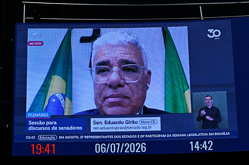 Girão atribui crise do futebol à influência das bets e pede mudanças na CBF — Senado Notícias