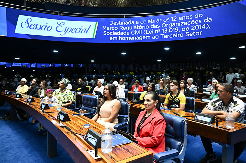 Senado celebra os 12 anos do Marco Regulatório das Organizações da Sociedade Civil — Senado Notícias