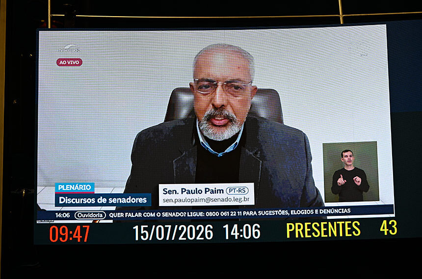 Fim da 6×1 permitirá ‘trabalhar melhor para produzir mais’, diz Paulo Paim — Senado Notícias