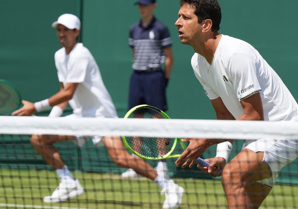Brasileiros têm dia ruim em Wimbledon e caem nas duplas masculinas