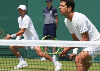 Brasileiros têm dia ruim em Wimbledon e caem nas duplas masculinas