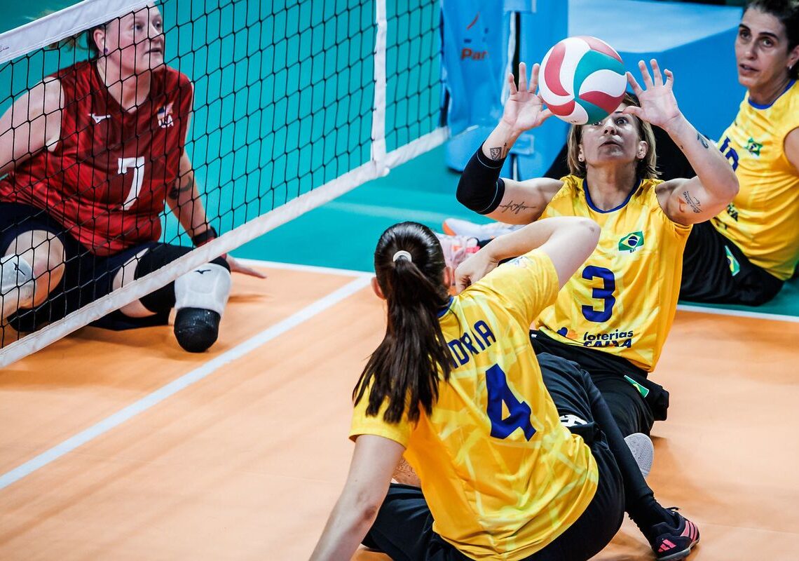 Seleção feminina perde e fica com o vice no Mundial de Vôlei Sentado