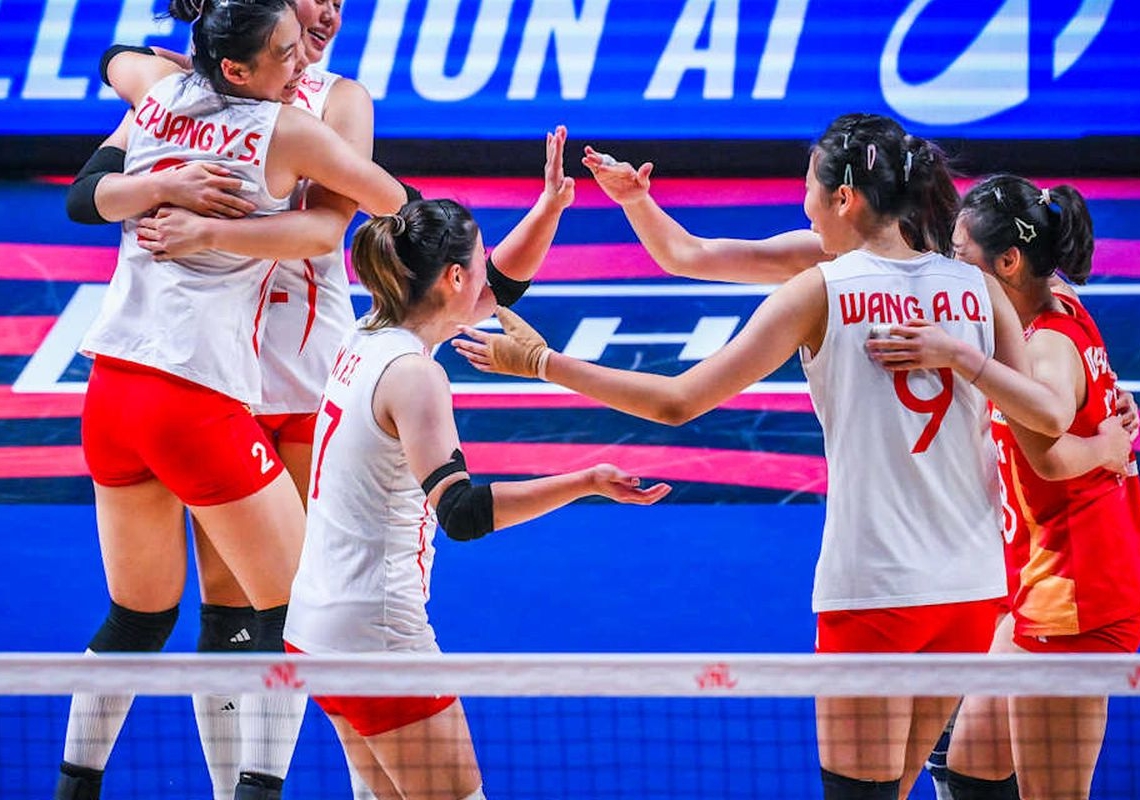 China surpreende EUA e vai à semi da Liga das Nações de vôlei feminino