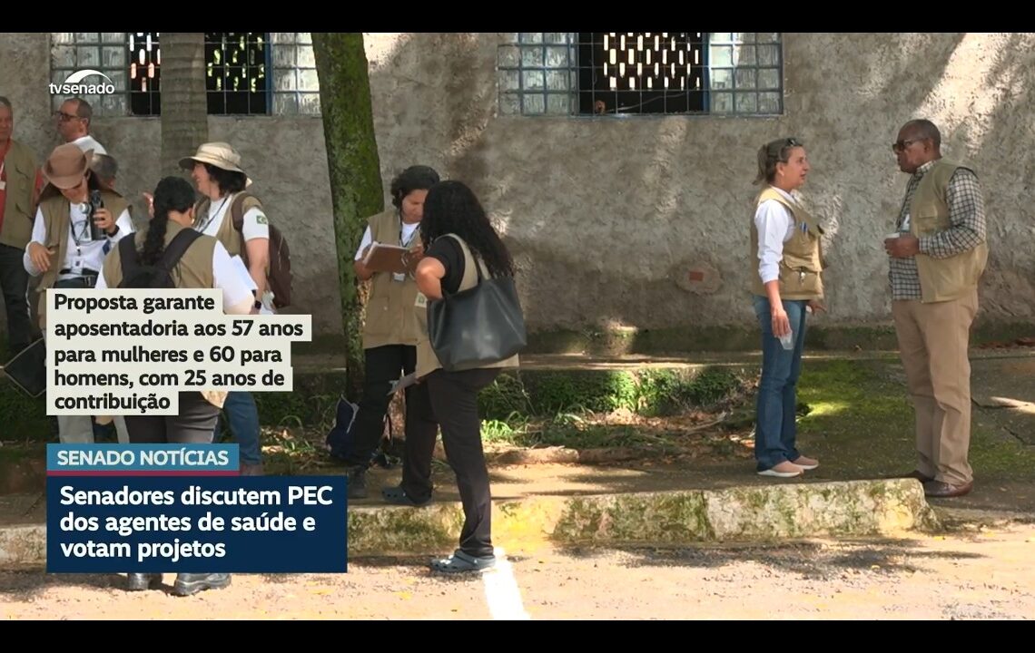 PEC dos agentes de saúde deve ser votada na quarta-feira — Senado Notícias
