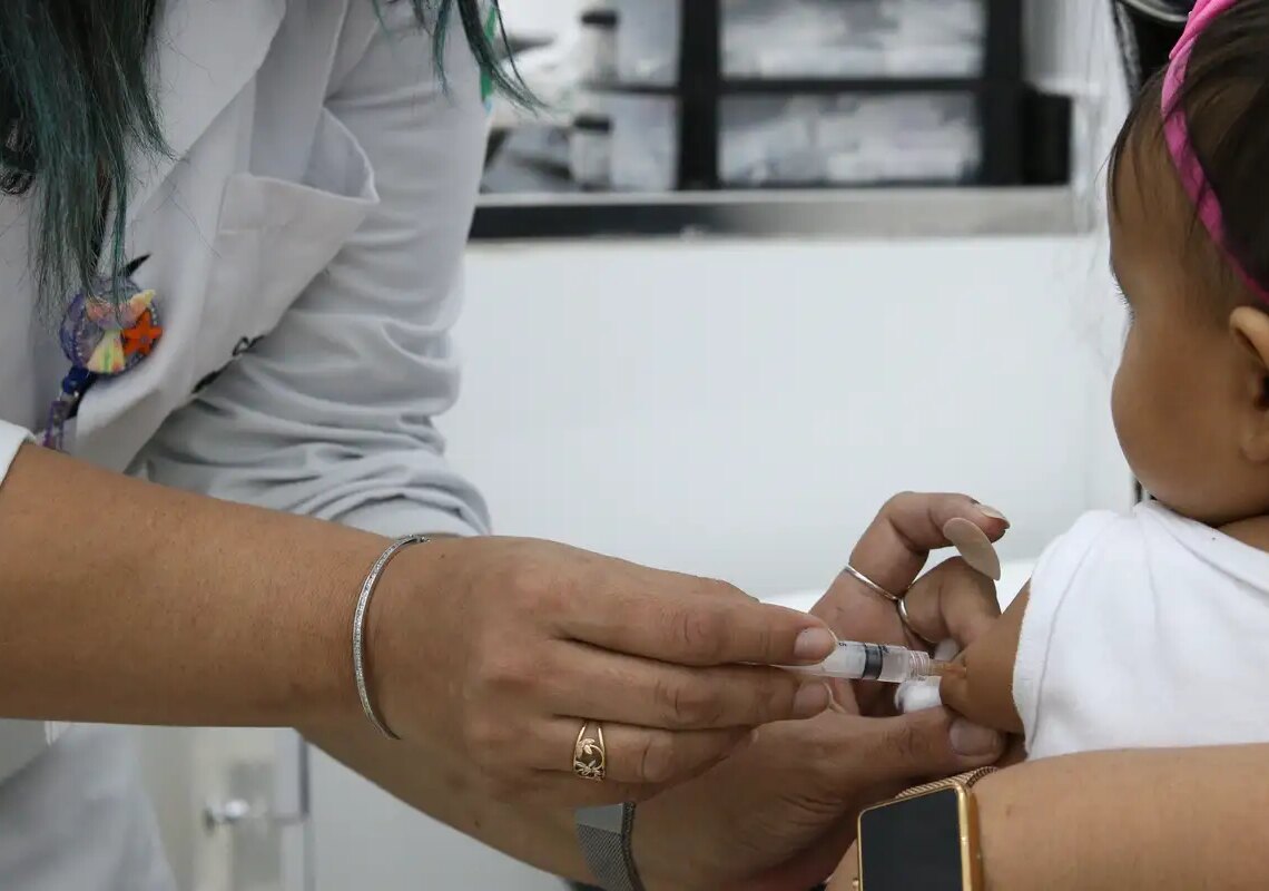 Unicef: 13,5 milhões de crianças não recebem vacina no 1° ano de vida