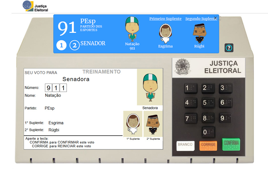 Entenda por que o voto para senador inclui mais dois nomes — Senado Notícias