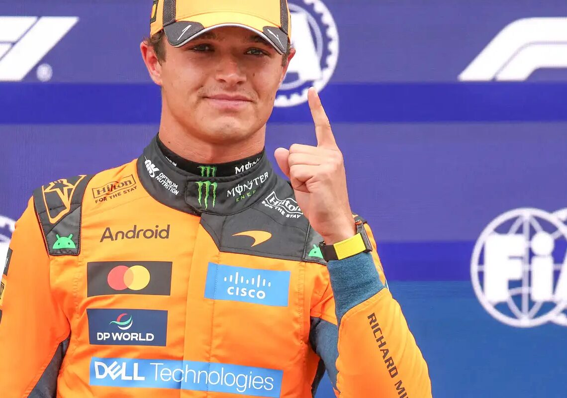 Lando Norris faz a pole do GP da Holanda; Bortoleto larga em nono