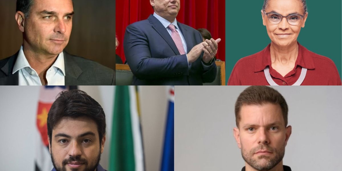 Intenção de voto em Guarulhos tem Flávio Bolsonaro, Tarcísio, Marina Silva, Delegado Mesquita e Guti à frente