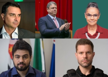 Intenção de voto em Guarulhos tem Flávio Bolsonaro, Tarcísio, Marina Silva, Delegado Mesquita e Guti à frente