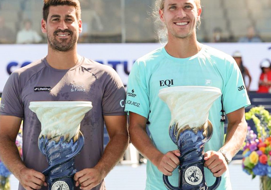 Rafael Matos e Orlando Luz vencem mais um Masters 1000 em Cincinatti