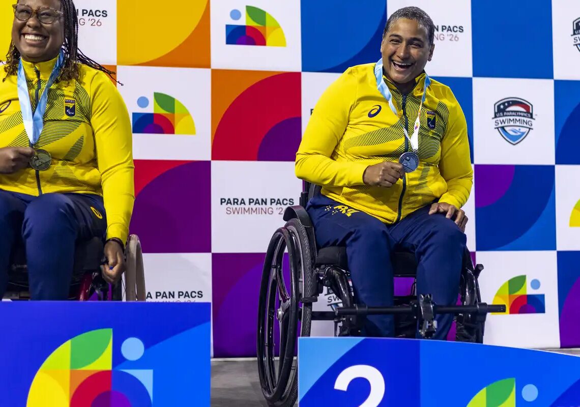 Parapan-Pacífico de natação: Brasil estreia com medalhas e recorde