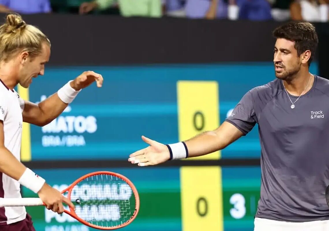 Rafael Matos e Orlando Luz vão à semi de duplas do ATP de Cincinnati