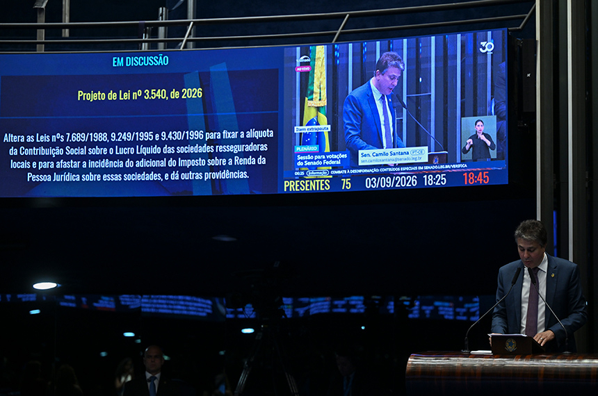 Redução de tributos de resseguradoras nacionais vai à sanção — Senado Notícias
