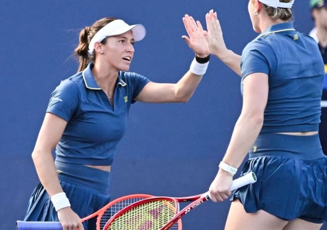 Luisa Stefani vai às quartas de final nas duplas femininas do US Open