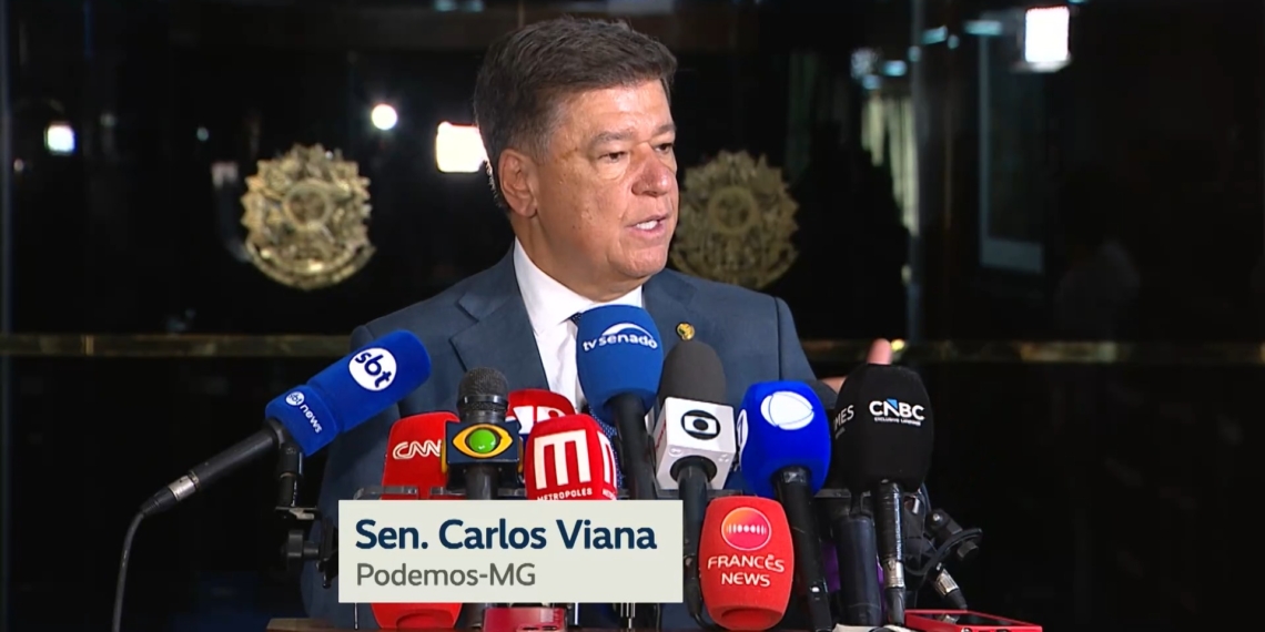 Vídeo: Carlos Viana pede abertura de processo de impeachment de Alexandre de Moraes