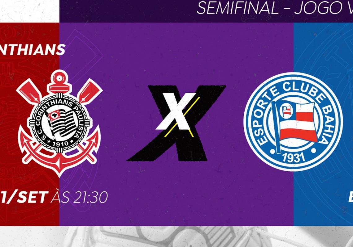 Futebol feminino: TV Brasil exibe Corinthians e Bahia pela semifinal