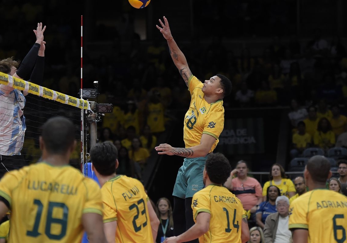 Vôlei: Brasil vence Sul-Americano e está na Olimpíada 2028