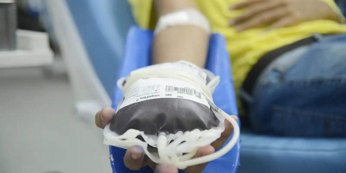 Portaria libera doação de sangue de pessoas com mais de 70 anos