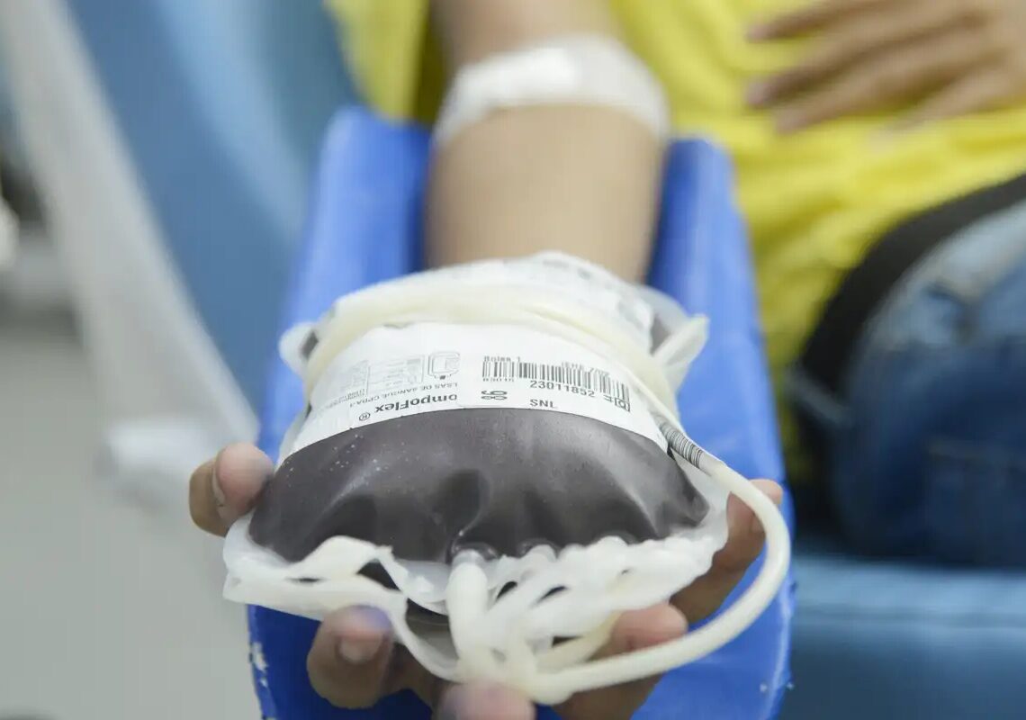 Portaria libera doação de sangue de pessoas com mais de 70 anos