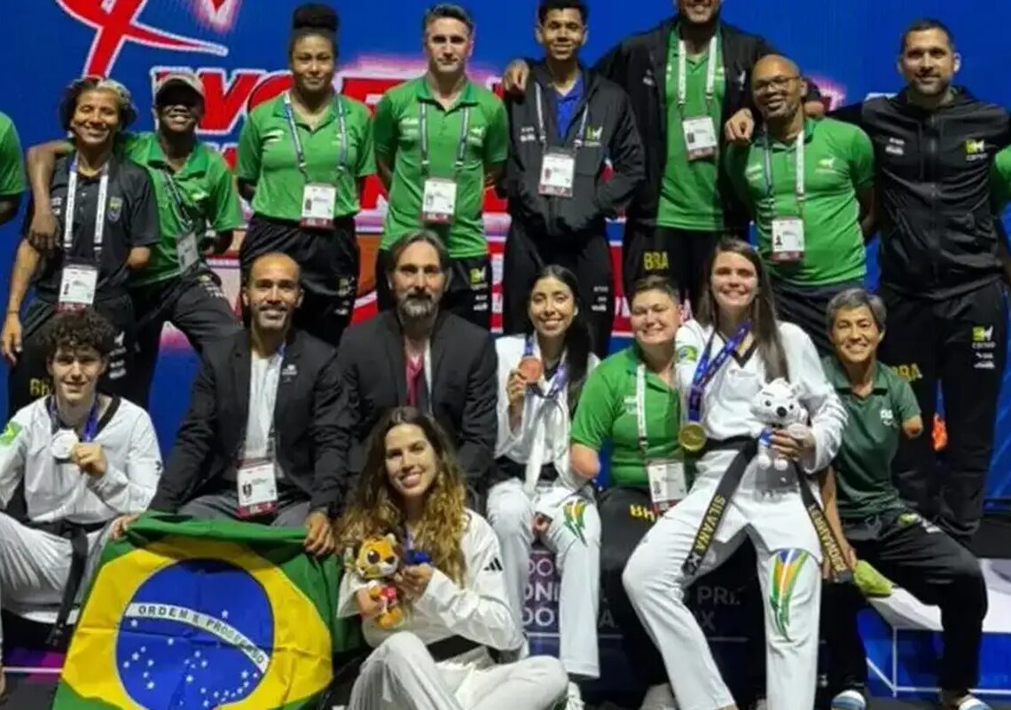 Parataekwondo: Brasil fatura 4 medalhas em Grand Prix na Coreia do Sul