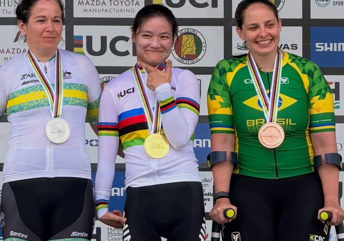 Brasil encerra Mundial de paraciclismo de estrada com cinco medalhas