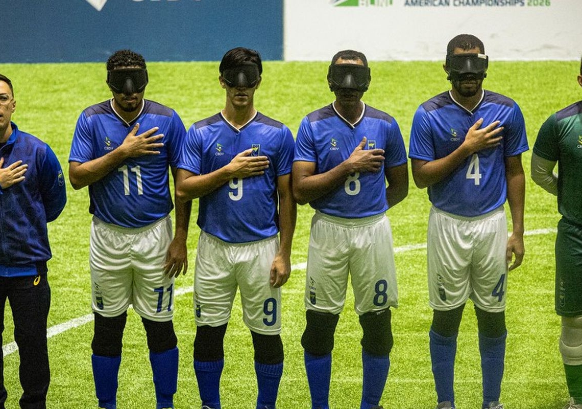 Brasil encara Costa Rica na semi da Copa América de futebol de cegos