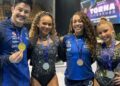 Brasil fecha Copa do Mundo de ginástica com mais cinco pódios