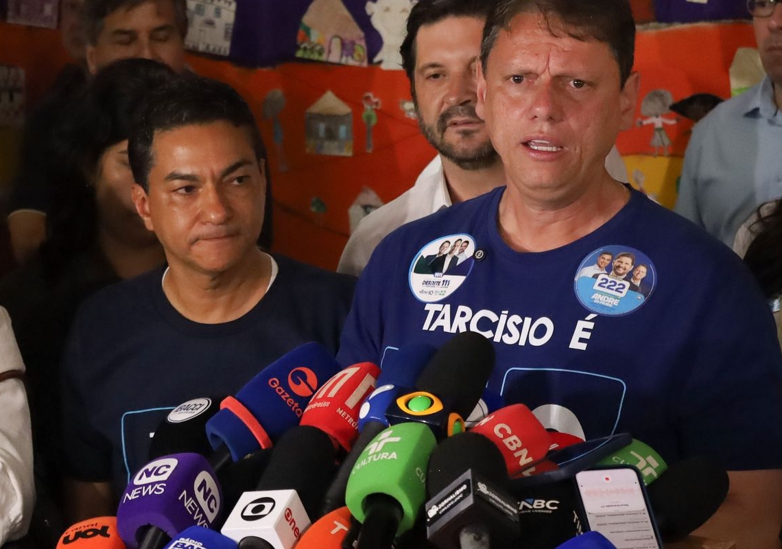 Reeleito em SP, Tarcísio promete mais entregas para o próximo mandato