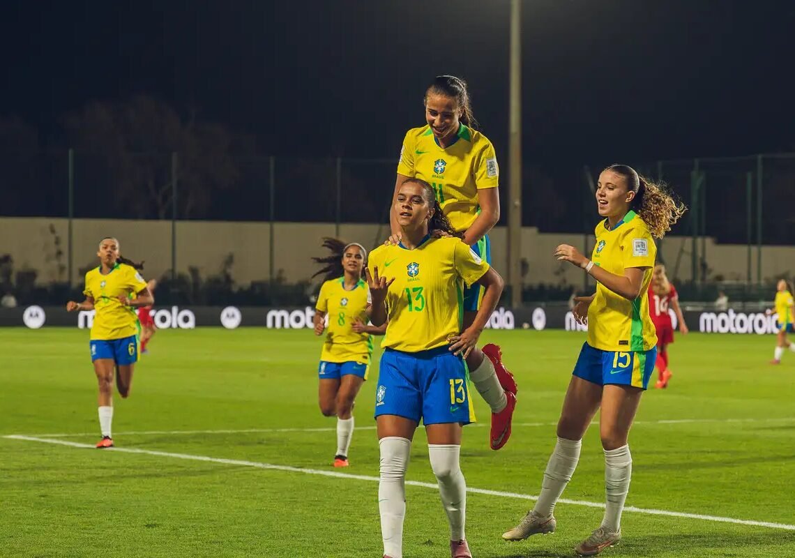 Brasil bate Polônia nos pênaltis e avança no Mundial Sub-17 Feminino