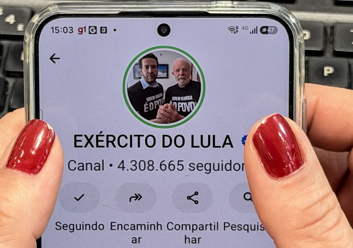 Canal Exército do Lula volta ao ar após registro no TSE