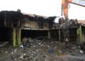 Ceagesp constrói estrutura provisória para atingidos por incêndio