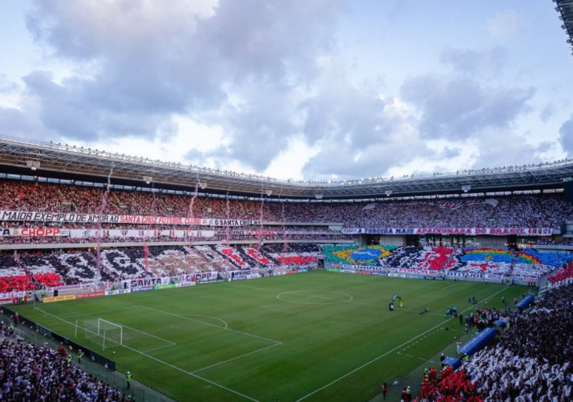 Santa Cruz empata com Maringá e voltará à Série B após 10 anos