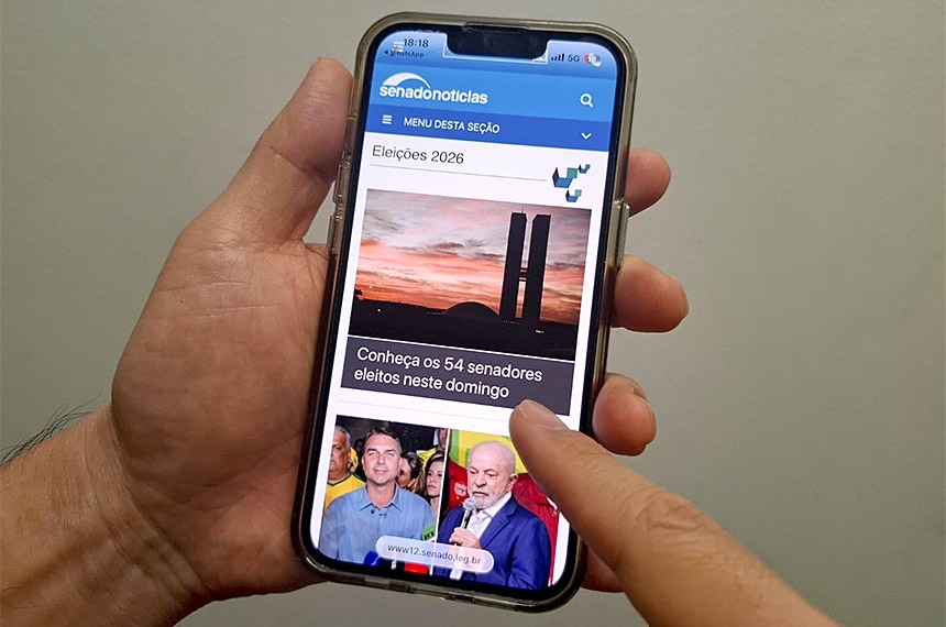 Agência Senado teve recorde de 3,6 milhões de acessos no domingo — Senado Notícias